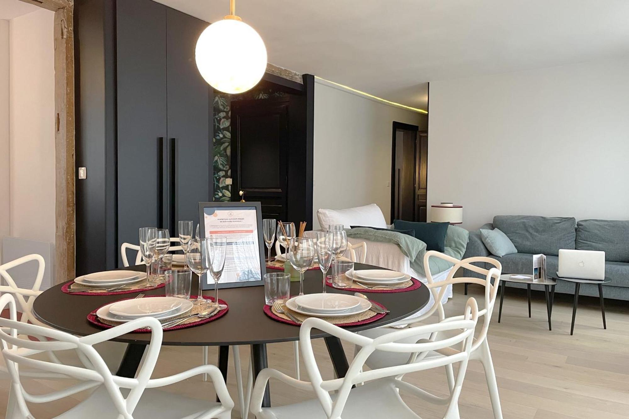 Apartament Charme Et Elegance - Coup De Coeur - Prox Gare Rouen Zewnętrze zdjęcie
